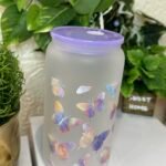 كوب زجاجي ثلجي