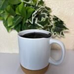 كوب سيراميك مع غطاء وقاعده