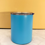 كوب حافظ للحراره والبرودة سعة ١٠ لون ازرق