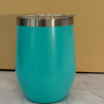 كوب حافظ للحراره والبرودة سعة 12 لون تركواز