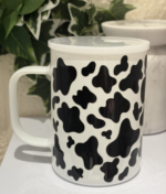 ⁦كوب زجاجي للمشروبات الباردة لون ابيض⁩ - الصورة ⁦2⁩