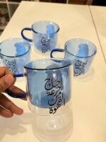 Clear blue cup - Image 5