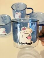 Clear blue cup - Image 4