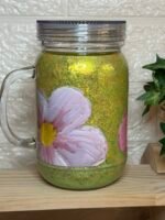 ⁦كوب اكريليك لون اصفر⁩ - الصورة ⁦2⁩