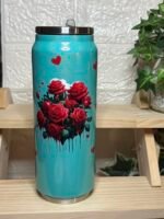 كوب حافظ للحرارة والبرودة مع عود