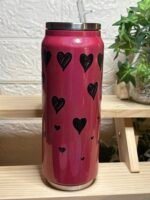 كوب حافظ للحراره والبرودة مع عود