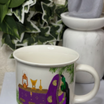 كوب بتصميم شعبي