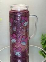 Acrylic mug with glitter - Image 2