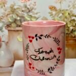 Marble mug for Eid