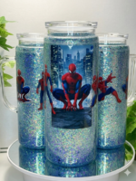 Acrylic mug with glitter