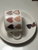 Ceramic cup with saucer - Image 5