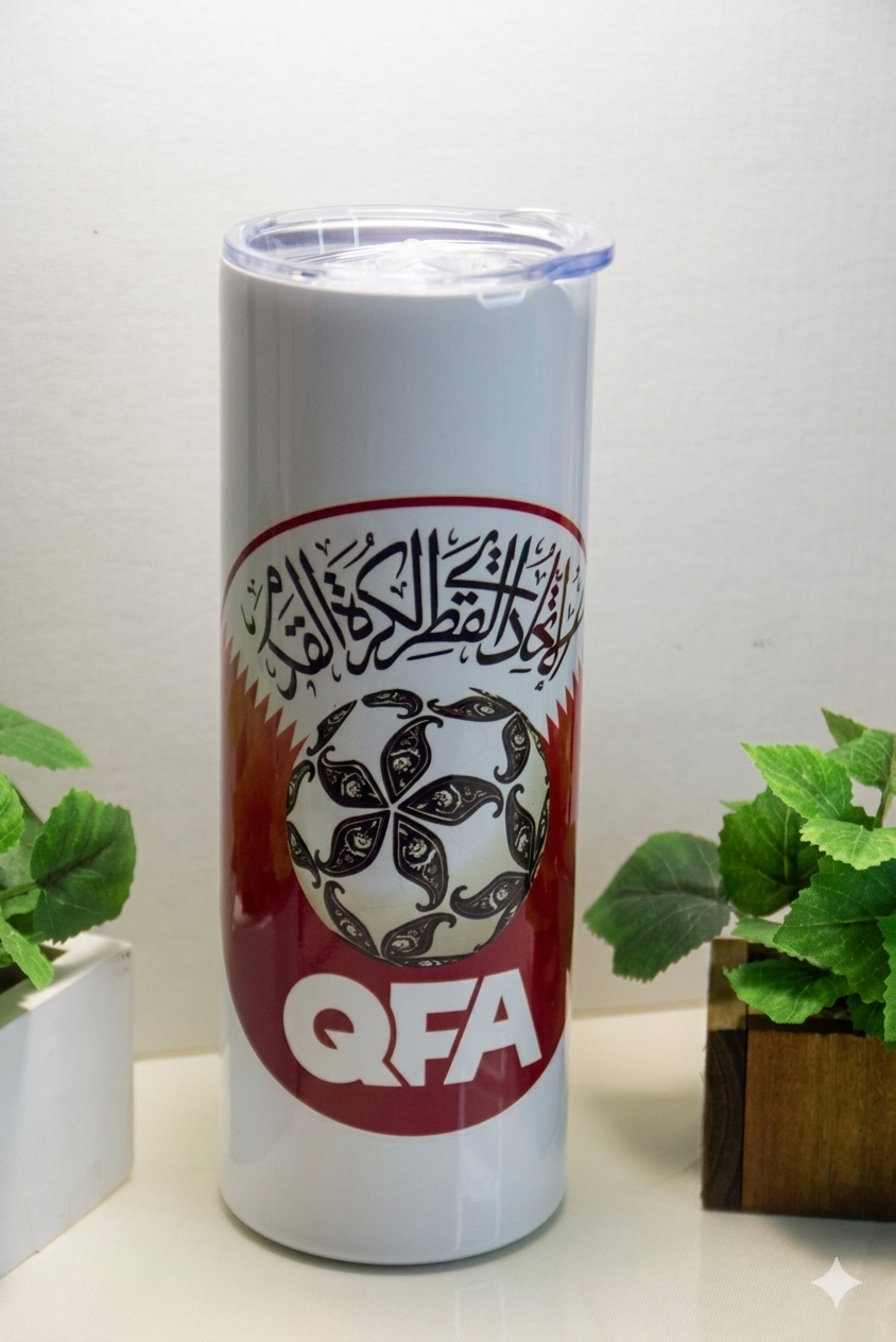 IMG_4233 تمبلر كوب حافظ للحراره والبروده سعة ٢٠ منتخب قطر - الصورة 1