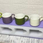 Small colored cup set, 2 oz.
