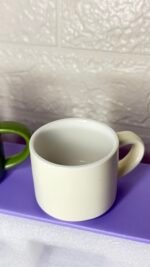 ⁦طقم اكواب ملونه حجم صغير ٢ اونصه⁩ - الصورة ⁦4⁩