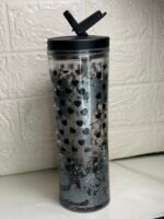 Acrylic Cup with glitter